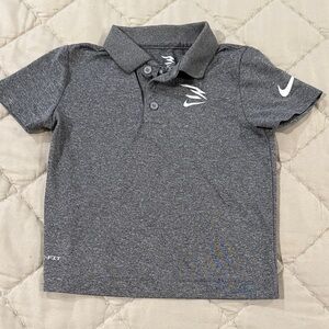 Nike Kids Charcoal Golf Polo Shirt